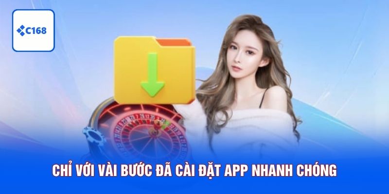 Chỉ với vài bước đã cài đặt app nhanh chóng