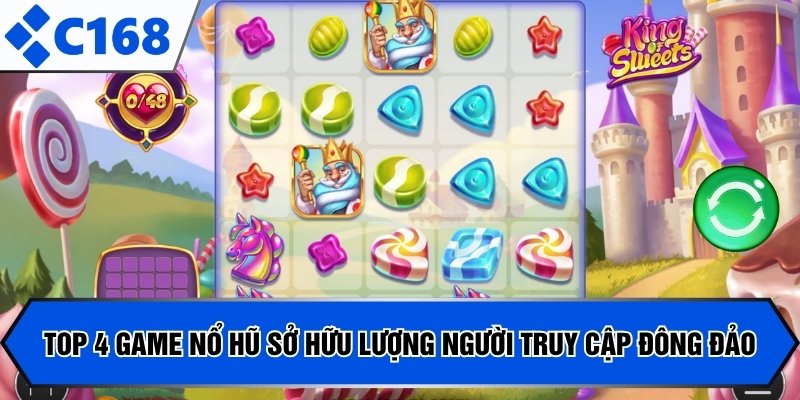 Top 4 game nổ hũ sở hữu lượng người truy cập đông đảo